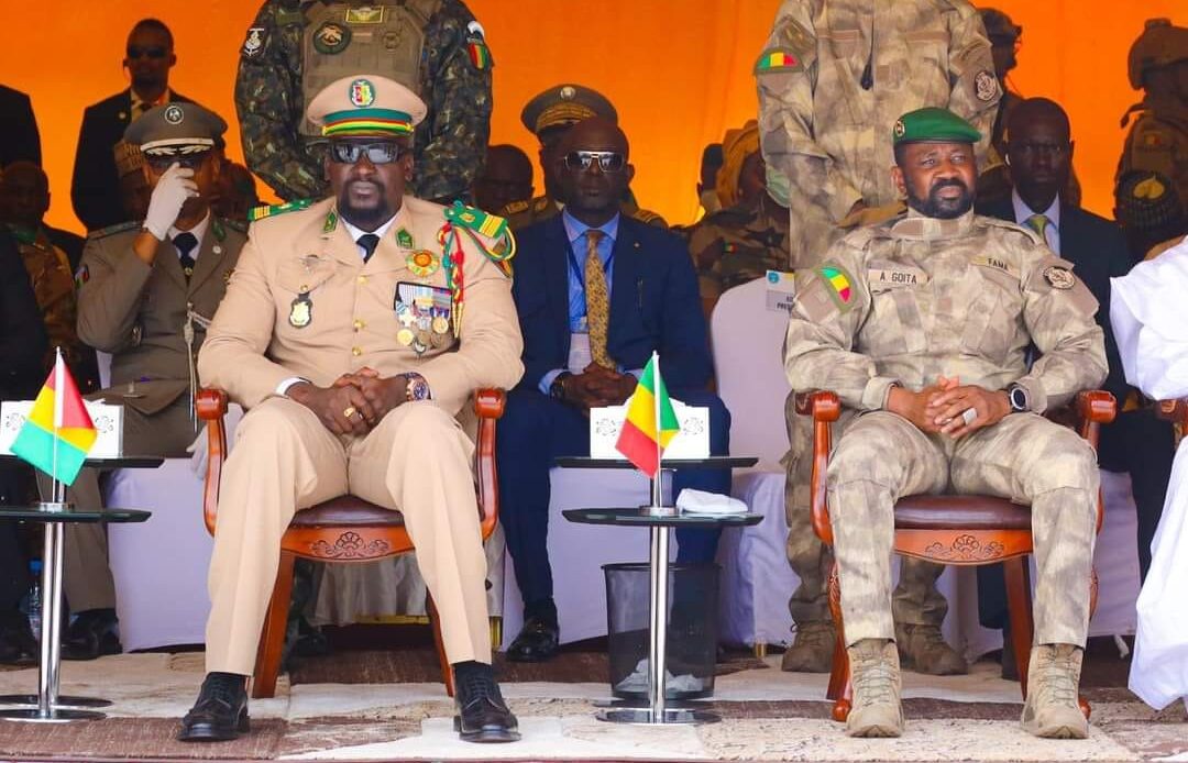 Le colonel Mamady Doumbouya participe à la fête de l’indépendance du Mali