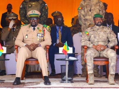Le colonel Mamady Doumbouya participe à la fête de l’indépendance du Mali