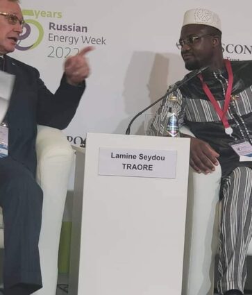 Développement énergétique durable : le cas du Mali expliqué par le ministre Lamine Seydou Traoré transition énergétique au Sommet Russie-Afrique