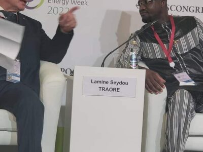 Développement énergétique durable : le cas du Mali expliqué par le ministre Lamine Seydou Traoré transition énergétique au Sommet Russie-Afrique