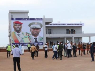 Port de Conakry : Le «Parking Kidal»› accueille les gros porteurs maliens